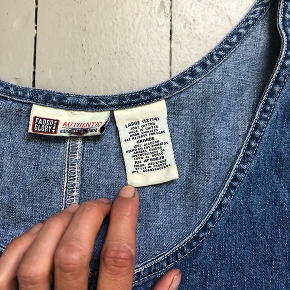 Denim zip dress - Picture 5 of 5